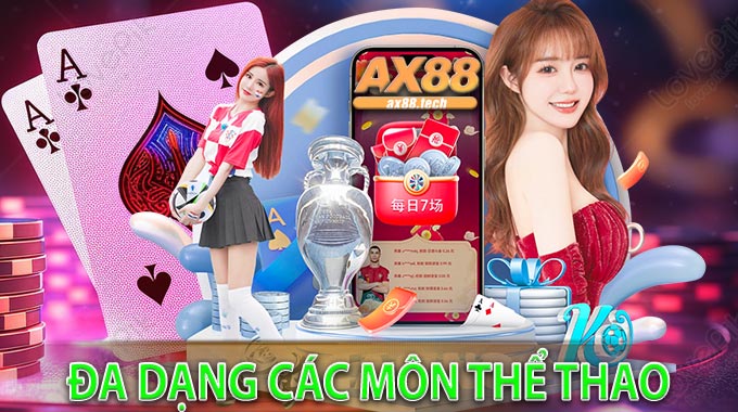 đa dạng các môn thể thao